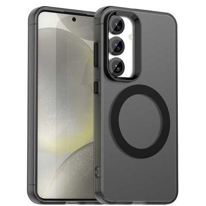 MagSafe Case for Samsung Galaxy S25+ S936 / S24+ S926, Techsuit, CandyCase, Black