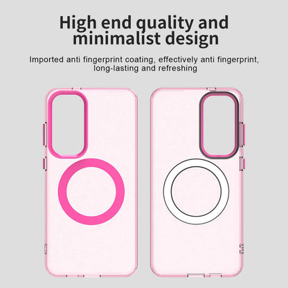 MagSafe-hoes voor Samsung Galaxy S25+ S936 / S24+ S926, Techsuit, CandyCase, Roze