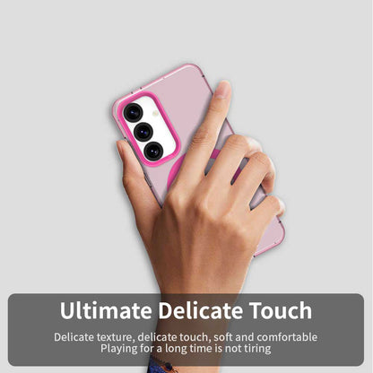MagSafe-hoes voor Samsung Galaxy S25+ S936 / S24+ S926, Techsuit, CandyCase, Roze
