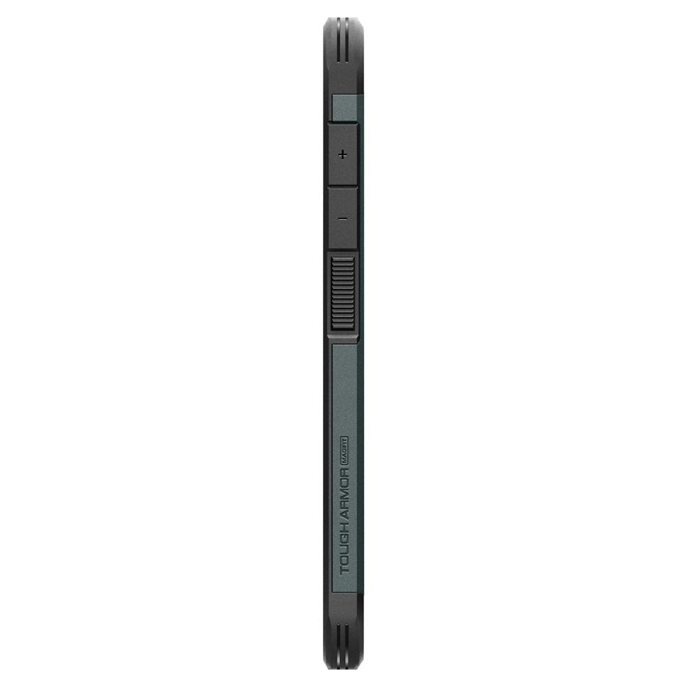 MagSafe hoesje voor Samsung Galaxy S25+ S936, Spigen, Tough Armor, Groen ACS08989