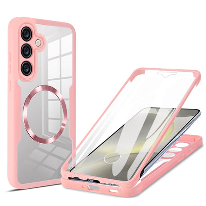 MagSafe-hoes voor Samsung Galaxy S25+ S936, Techsuit, ColorVerse 360, Roze