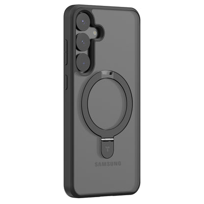 MagSafe hoes voor Samsung Galaxy S25+ S936, Torras, Ostand, Zwart