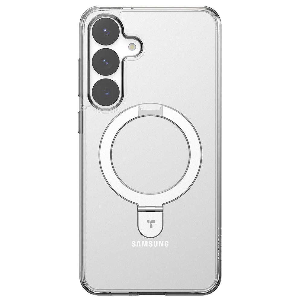 MagSafe hoesje voor Samsung Galaxy S25+ S936, Torras, Ostand, Transparant