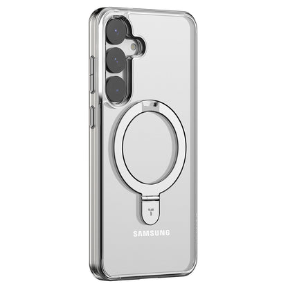 MagSafe hoesje voor Samsung Galaxy S25+ S936, Torras, Ostand, Transparant
