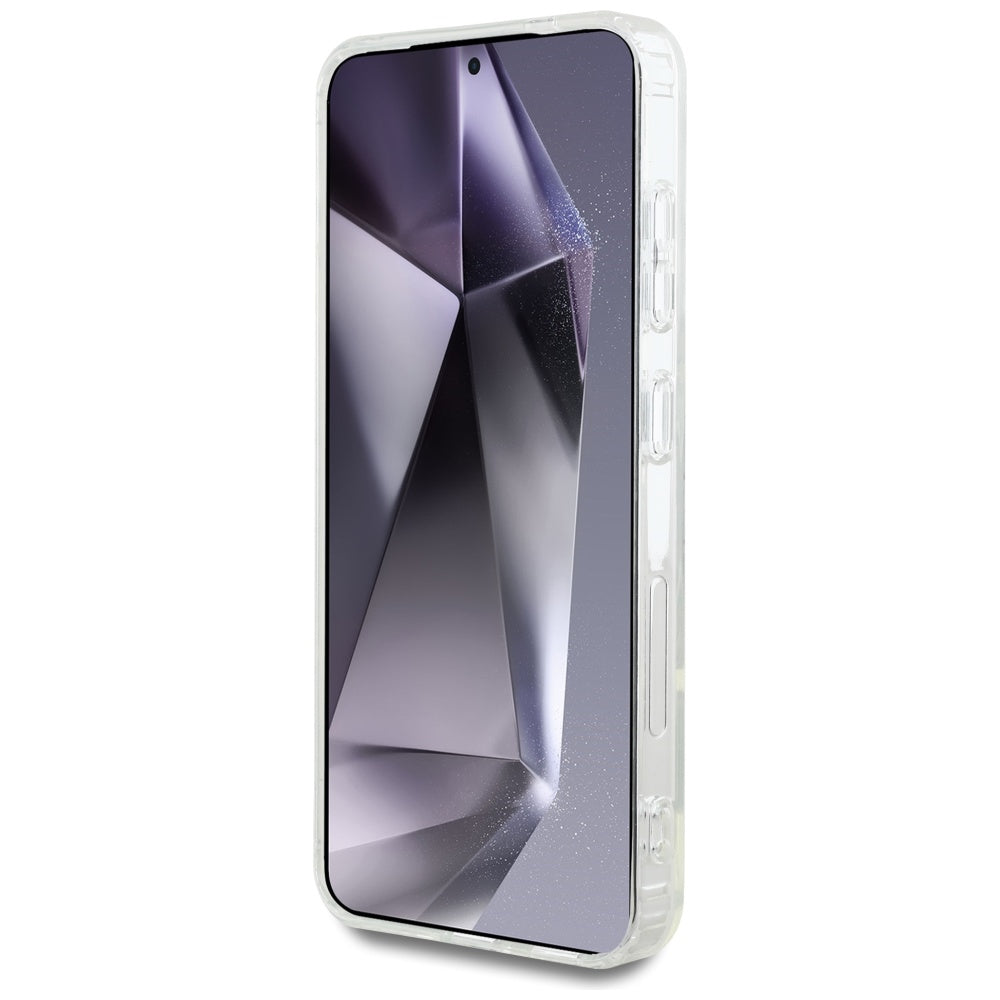 MagSafe hoesje voor Samsung Galaxy S25 S931, Karl Lagerfeld, IML Choupette's Head, Wit