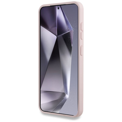 MagSafe hoes voor Samsung Galaxy S25 S931, Karl Lagerfeld, Silicone Double Heads, Roze