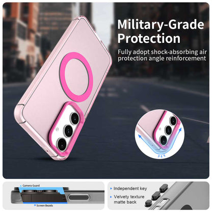 MagSafe-hoes voor Samsung Galaxy S25 S931 / S24 S921, Techsuit, CandyCase, Roze
