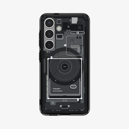 MagSafe Case for Samsung Galaxy S25 S931, Spigen, Ultra Hybrid Zero One, Black ACS09003