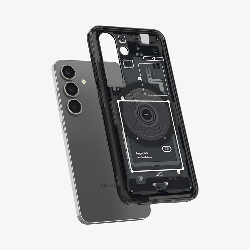 MagSafe Case for Samsung Galaxy S25 S931, Spigen, Ultra Hybrid Zero One, Black ACS09003