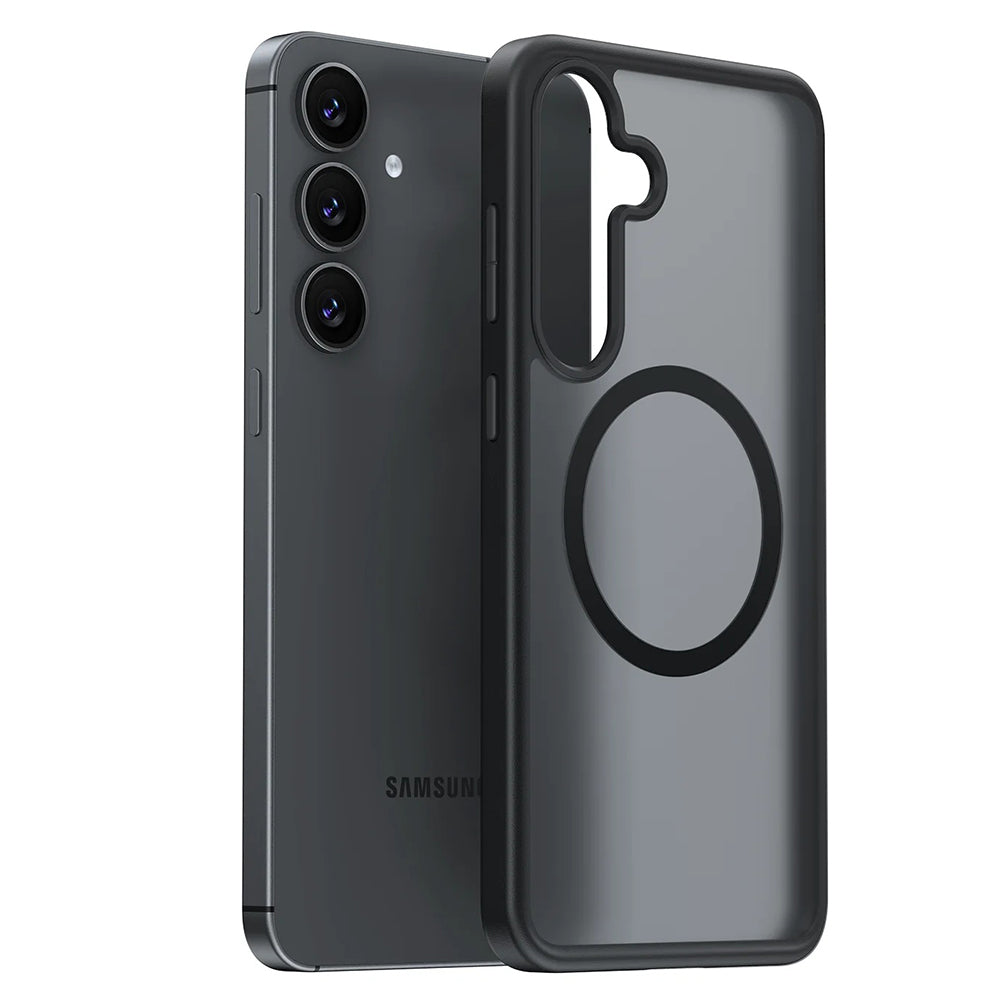MagSafe hoes voor Samsung Galaxy S25 S931, Torras, Guardian, Zwart