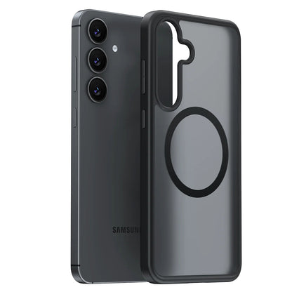 MagSafe hoes voor Samsung Galaxy S25 S931, Torras, Guardian, Zwart