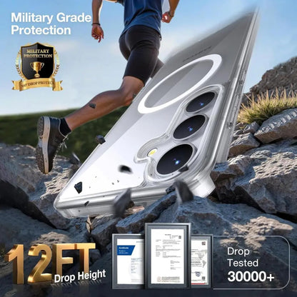 MagSafe hoes voor Samsung Galaxy S25 S931, Torras, Guardian, Zwart