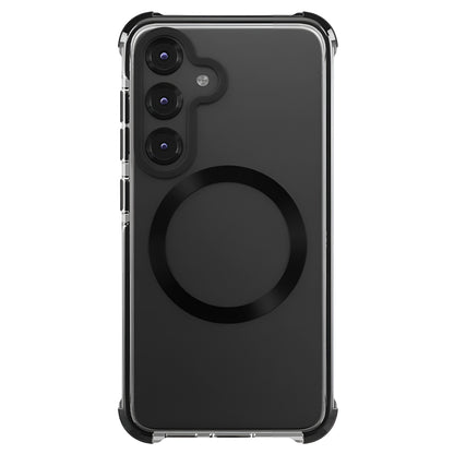 MagSafe hoes voor Samsung Galaxy S25 S931, UNIQ, Combat MagClick, Zwart
