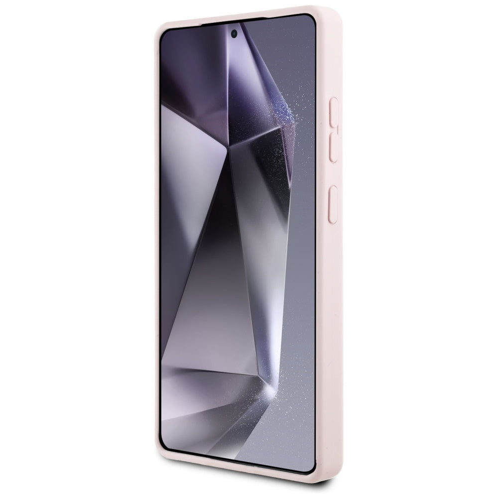 MagSafe hoesje voor Samsung Galaxy S25 Ultra S938, Karl Lagerfeld, Silicone Graffiti, Roze