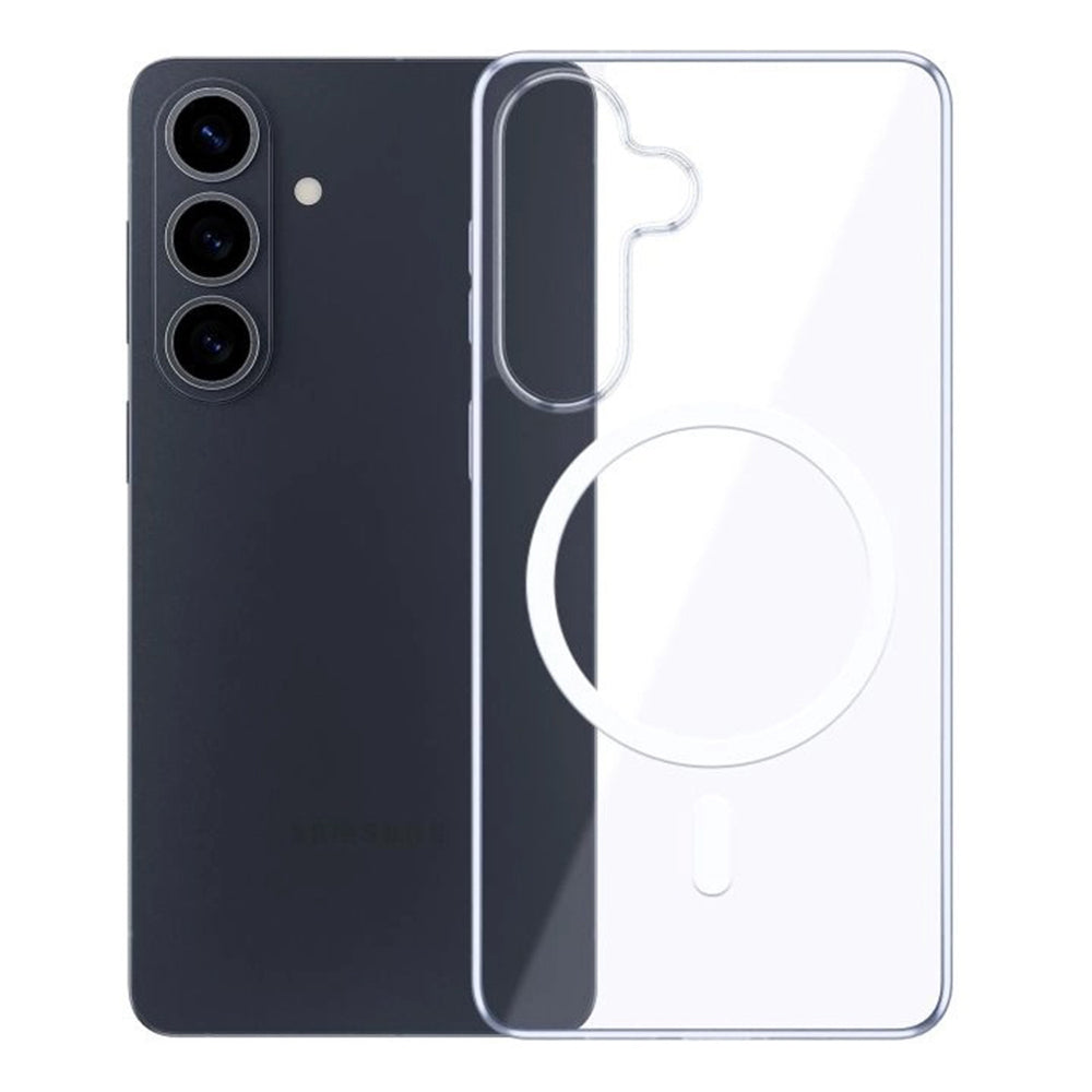 MagSafe hoesje voor Samsung Galaxy S26, 3MK, Clear MagCase, Transparant