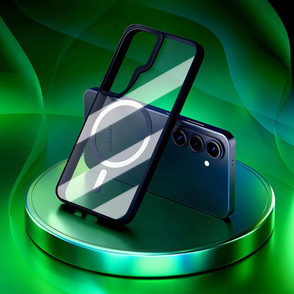 MagSafe hoesje voor Samsung Galaxy S26, 3MK, Satin Armor, Transparant