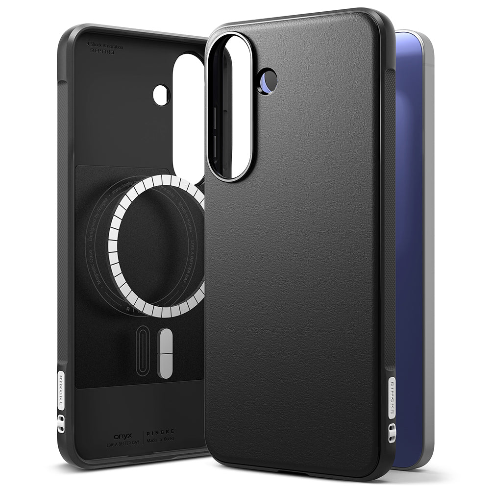 MagSafe-hoesje voor Samsung Galaxy S26 FE S741, Ringke, Onyx, Zwart