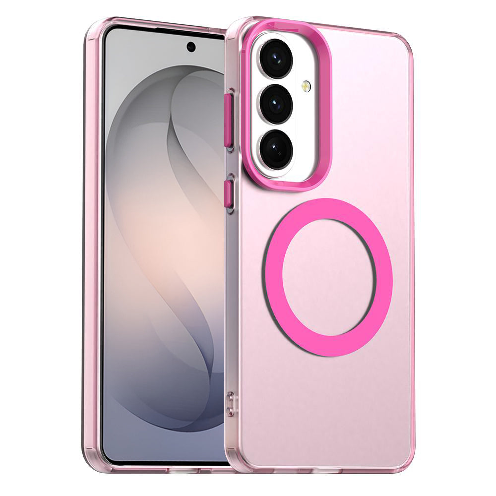 MagSafe-hoesje voor Samsung Galaxy S26 FE S741, Techsuit, CandyCase, roze