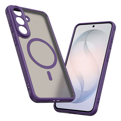 MagSafe-hoesje voor Samsung Galaxy S26 FE S741, Techsuit, HaloFrost II, Paars