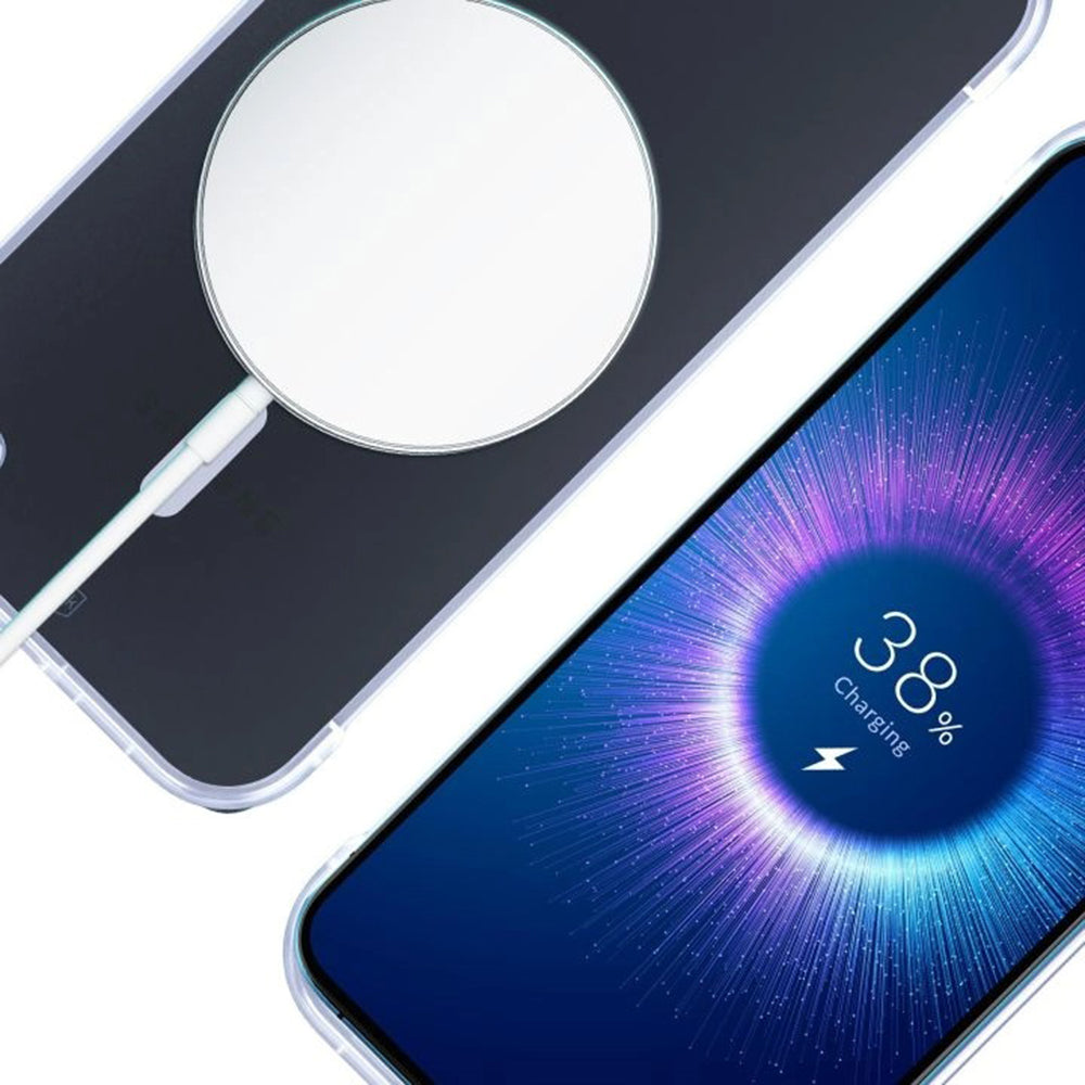 MagSafe hoesje voor Samsung Galaxy S26 Plus, 3MK, Just20g, Transparant