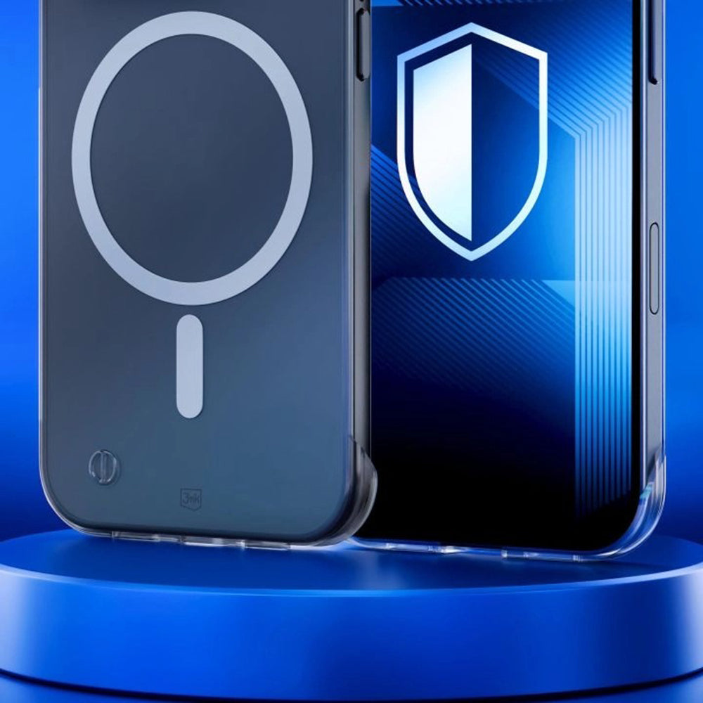 MagSafe hoesje voor Samsung Galaxy S26 Plus, 3MK, Just20g, Transparant