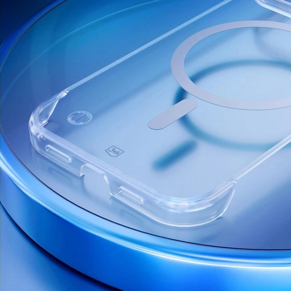 MagSafe hoesje voor Samsung Galaxy S26 Plus, 3MK, Just20g, Transparant