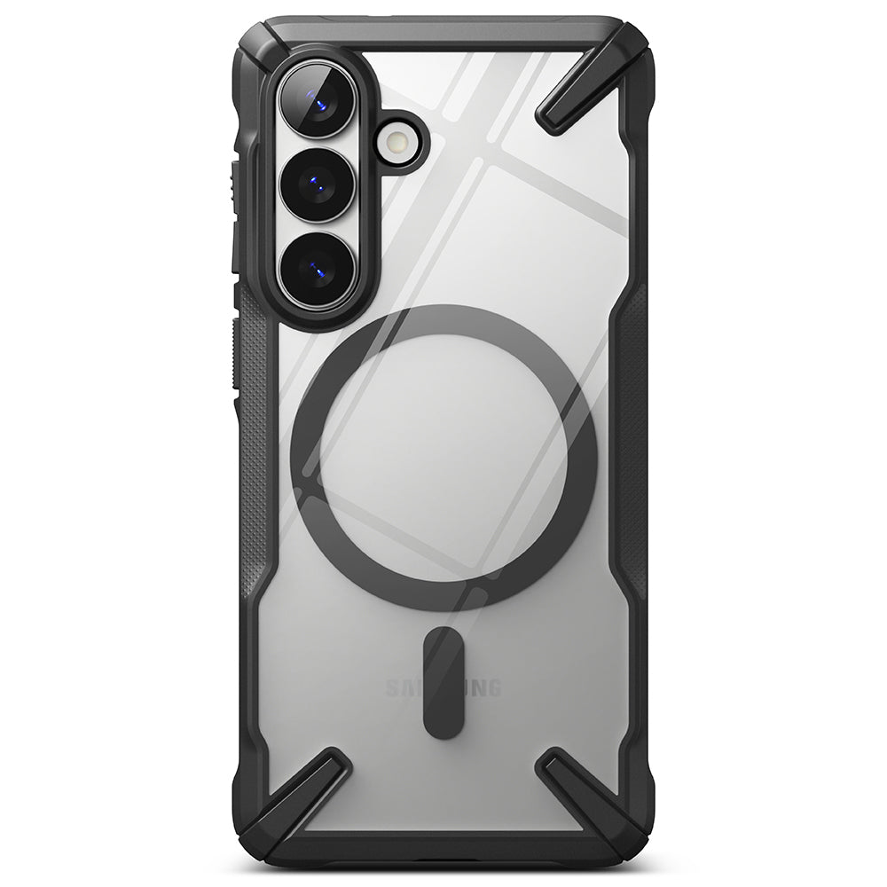MagSafe hoesje voor Samsung Galaxy S26 Plus, Ringke, Fusion X, Zwart