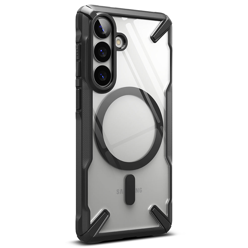 MagSafe hoesje voor Samsung Galaxy S26 Plus, Ringke, Fusion X, Zwart