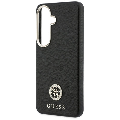 MagSafe hoesje voor Samsung Galaxy S26 Plus S947, Guess, Rhinestone Round Logo, Zwart