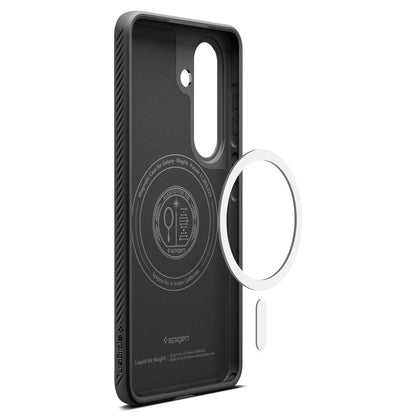 MagSafe hoesje voor Samsung Galaxy S26 Plus S947, Spigen, Liquid Air, Matzwart ACS10704