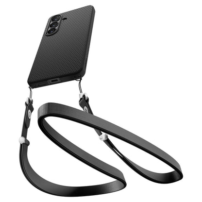 MagSafe hoesje voor Samsung Galaxy S26 Plus S947, Spigen, Liquid Air, Matzwart ACS10704