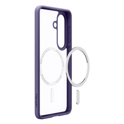 Hoes MagSafe voor Samsung Galaxy S26 Plus S947, Spigen, Ultra Hybrid, Donkerpaars ACS11214