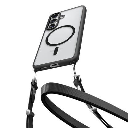 MagSafe hoesje voor Samsung Galaxy S26 Plus S947, Spigen, Ultra Hybrid, Matzwart ACS10710