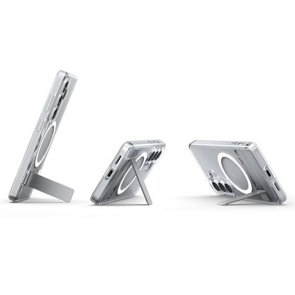 MagSafe hoesje voor Samsung Galaxy S26 Plus S947, Spigen, Ultra Hybrid S, Transparant Wit ACS11050