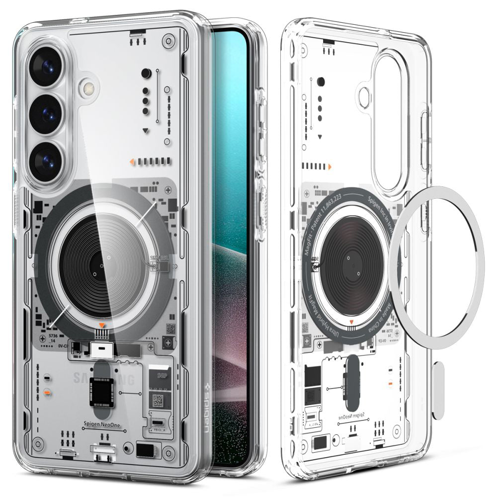 MagSafe hoesje voor Samsung Galaxy S26 Plus S947, Spigen, Ultra Hybrid Neo One, Transparant ACS11212