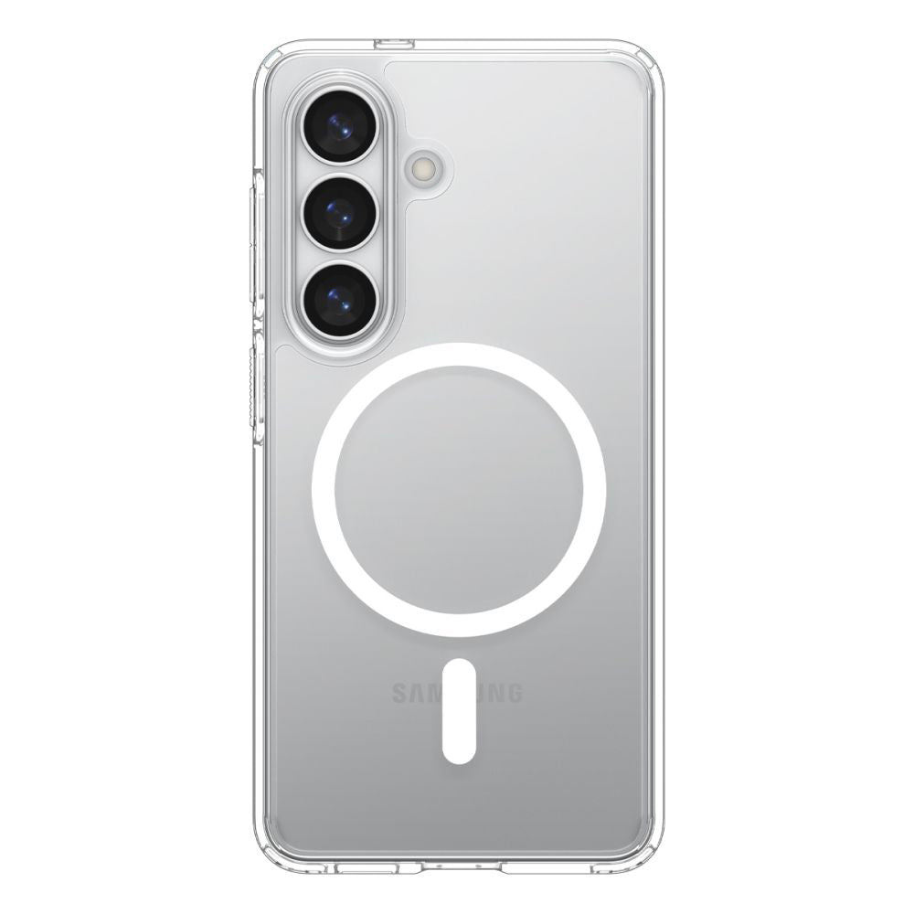 MagSafe hoesje voor Samsung Galaxy S26 Plus S947, Spigen, Ultra Hybrid, Transparant Wit ACS10709
