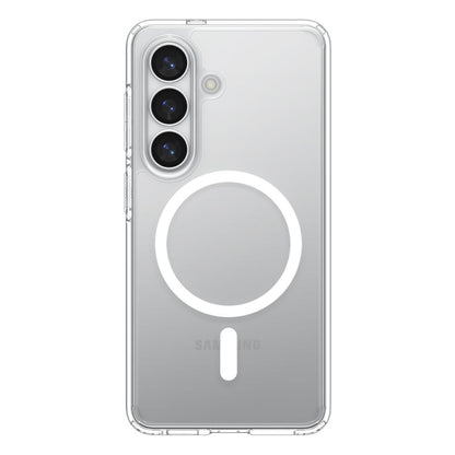 MagSafe hoesje voor Samsung Galaxy S26 Plus S947, Spigen, Ultra Hybrid, Transparant Wit ACS10709