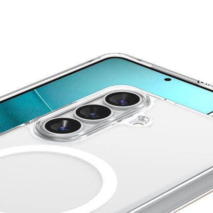 MagSafe hoesje voor Samsung Galaxy S26 Plus S947, Spigen, Ultra Hybrid, Transparant Wit ACS10709
