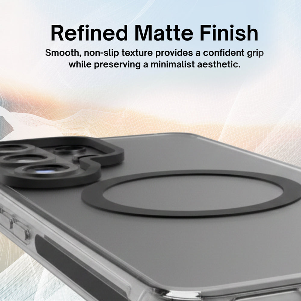 MagSafe hoesje voor Samsung Galaxy S26 Plus S947, UNIQ, Combat MagClick, Zwart