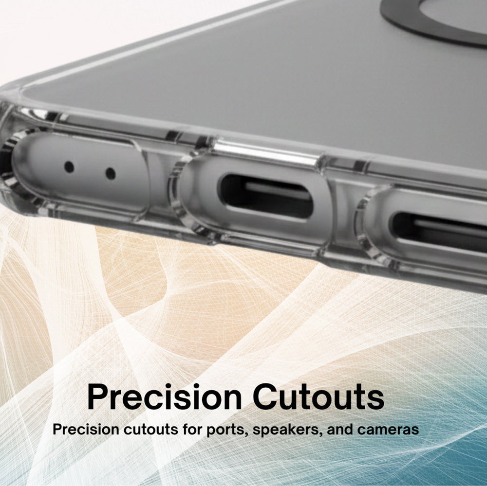 MagSafe hoesje voor Samsung Galaxy S26 Plus S947, UNIQ, Combat MagClick, Zwart