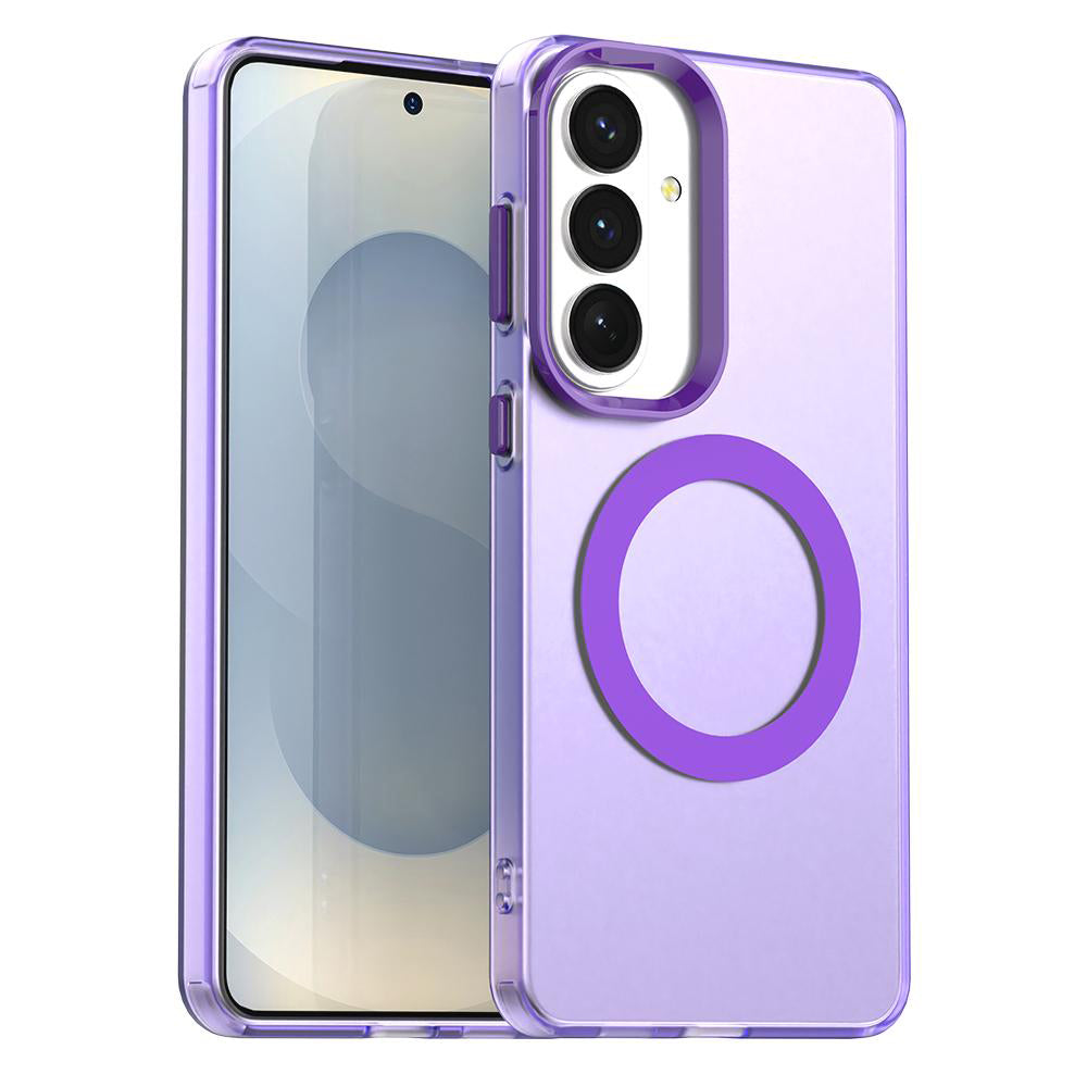 MagSafe hoesje voor Samsung Galaxy S26 Plus, Techsuit, CandyCase, Paars