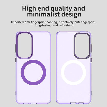 MagSafe hoesje voor Samsung Galaxy S26 Plus, Techsuit, CandyCase, Paars