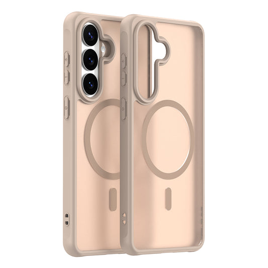 MagSafe hoesje voor Samsung Galaxy S26 Plus, Techsuit, HaloFrost II, Goud