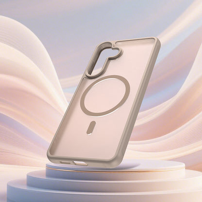 MagSafe hoesje voor Samsung Galaxy S26 Plus, Techsuit, HaloFrost II, Goud