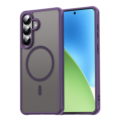 MagSafe hoesje voor Samsung Galaxy S26 Plus, Techsuit, HaloFrost II, Paars