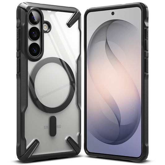 MagSafe hoesje voor Samsung Galaxy S26, Ringke, Fusion X, Zwart