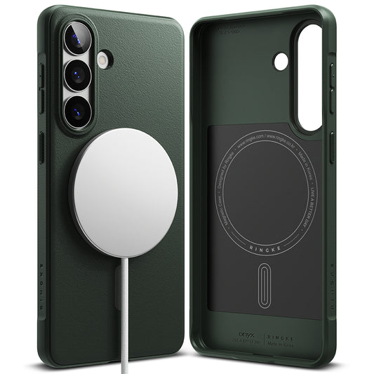 MagSafe hoes voor Samsung Galaxy S26, Ringke, Onyx, Donkergroen