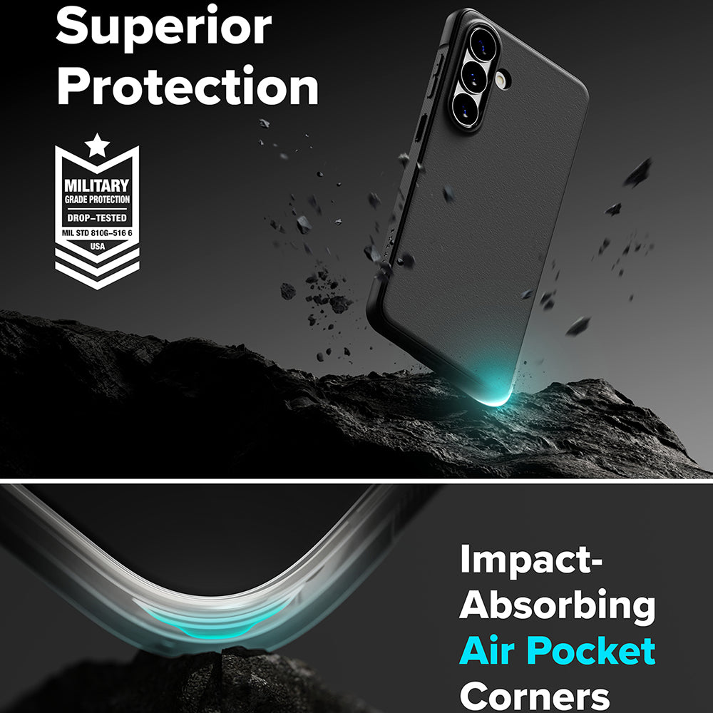 MagSafe hoes voor Samsung Galaxy S26, Ringke, Onyx, Donkergroen