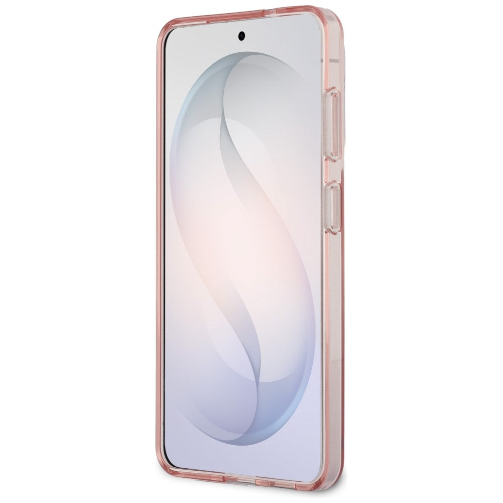 MagSafe hoesje voor Samsung Galaxy S26 S942, Karl Lagerfeld, IML Choupette Head on KL Repeated Logo, Roze