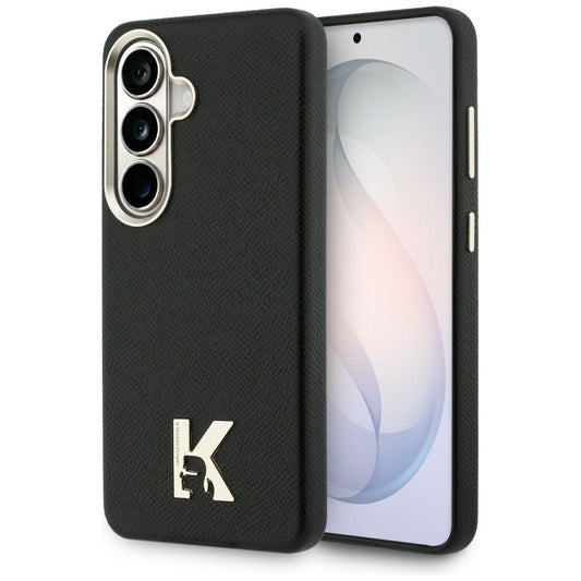 MagSafe hoes voor Samsung Galaxy S26 S942, Karl Lagerfeld, Karl Head Logo, Zwart